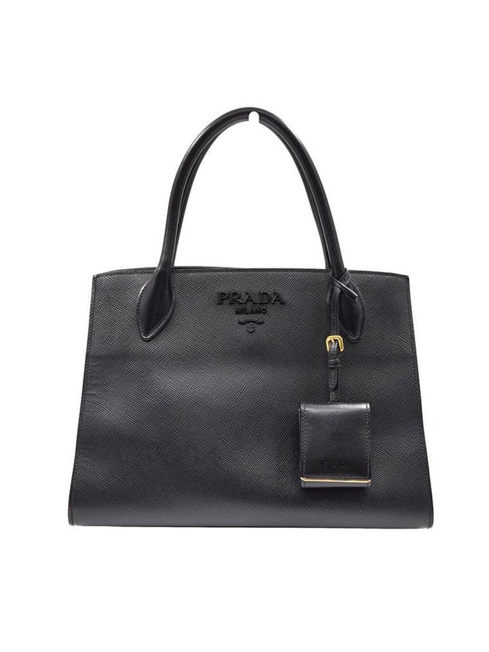 Prada Saffiano Monochrome Tote And #352621F80B